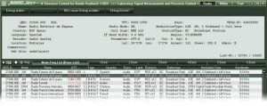 Bonito RadioJet Frequency List